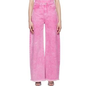 Marques Almeida organic cotton Pink Boyfriend Jeans NEW